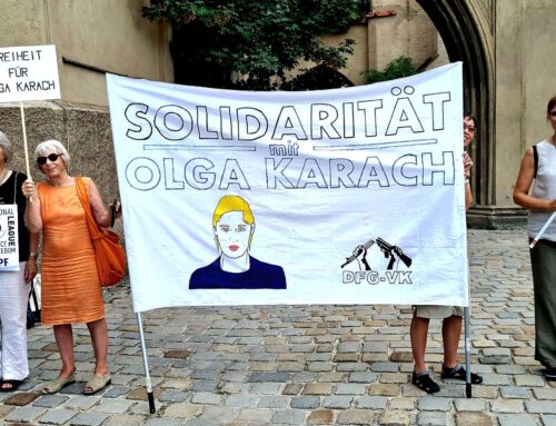 Peace activist Olga Karatch sentenced to 12 years in prison